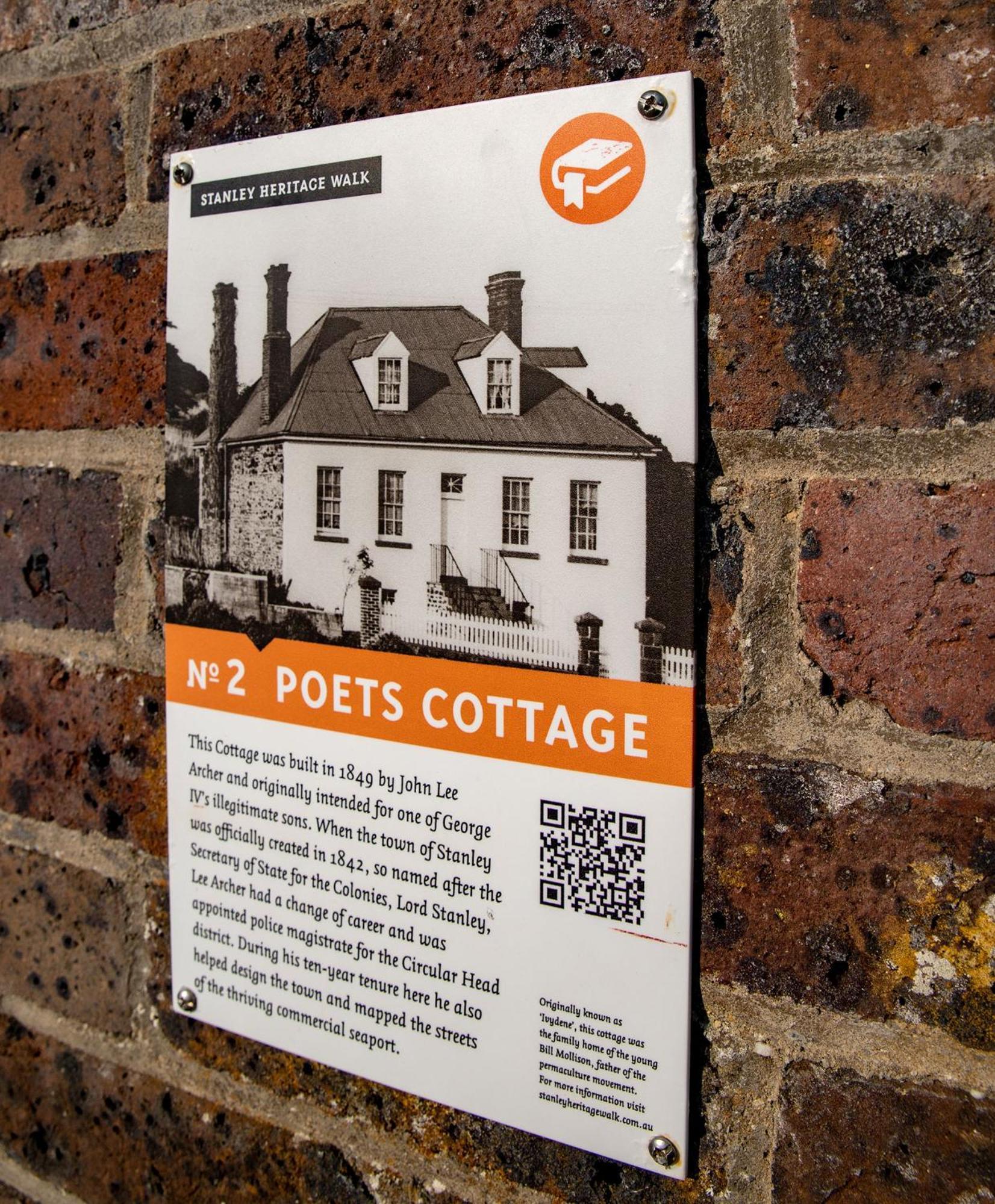 Poet'S Cottage Stanley Exterior foto